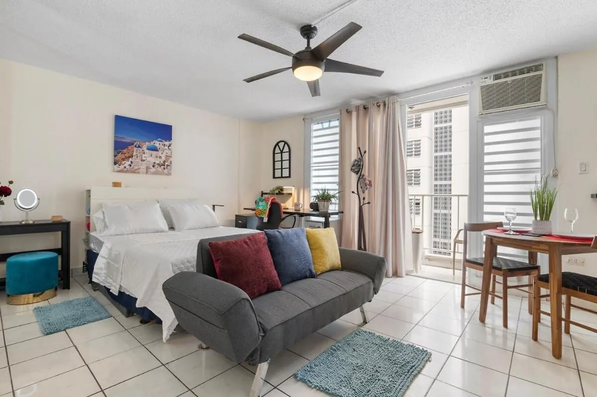 Studio 3 Minutes To The Airport Free Parking Pool San Juan Apartment