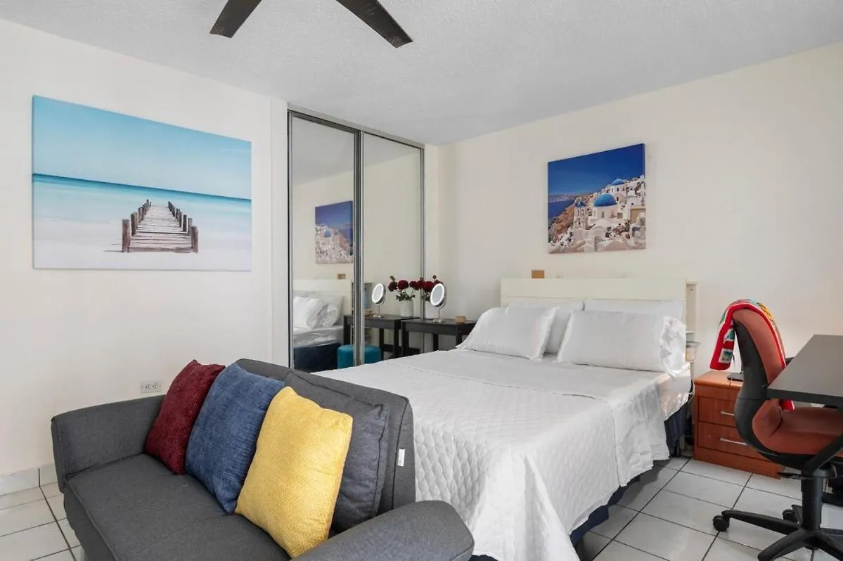 Studio 3 Minutes To The Airport Free Parking Pool San Juan Apartment